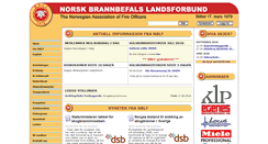 Desktop Screenshot of nblf.no